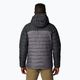 Pánska páperová bunda Columbia Powder Lite II Hooded city grey/ shark 3