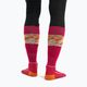Dámske lyžiarske ponožky Icebreaker Ski+ Light OTC Alps 3D electron pink/earth/snow 4
