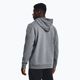 Pánska mikina Under Armour Essential Fleece Hoodie pitch gray medium heather/white 3