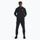 Pánska mikina Under Armour Essential Fleece Hoodie black/white 2