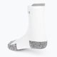 Biele bežecké ponožky Under Armour Ad Run Cushion 1Pk Mid 1376076 2