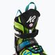 Detské kolieskové korčule K2 Raider Beam zeleno-modré 3H41/11 6
