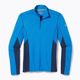 Pánske termo tričko Smartwool Merino Sport LS 1/4 Zip blue 11538 4