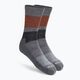 Ponožky Smartwool Everyday Blocked Stripe Crew sivé trekingové SW001940052