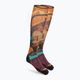 Pánske ponožky Smartwool Ski Zero Cushion Memory Quilt Print OTC orange SW001917150
