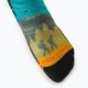 Smartwool Hike Light Cushion Great Excursion Print Crew trekingové ponožky modré/žlté SW001987150 3