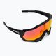 Cyklistické okuliare 100% Speedtrap soft tact black/red multilayer mirror 60012-00004 2