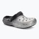 Crocs Classic Glitter Lined Clog black/silver žabky