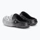 Crocs Classic Glitter Lined Clog black/silver žabky 4