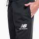 New Balance Essentials Stacked Logo Francúzske pánske tréningové nohavice black NBMP31539BK 4