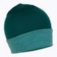 Smartwool Merino Obojstranná čiapka s manžetami smaragdovo zelená