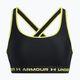 Under Armour Crossback Mid black/lime yellow fitness podprsenka 5