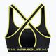 Under Armour Crossback Mid black/lime yellow fitness podprsenka 6