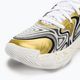 Basketbalové obuv Under Armour Spawn 6 white/black/metallic gold 7