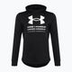 Pánska mikina Under Armour Rival Terry Graphic Hood black/castlerock