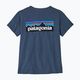 Dámske trekingové tričko Patagonia P-6 Logo Responsibili-Tee utility blue 4