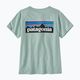 Dámske trekingové tričko Patagonia P-6 Logo Responsibili-Tee wispy green 4