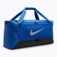 Tréningová taška Nike Brasilia 9,5 60 l game royal/čierna/metalická strieborná 3