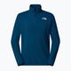 Pánska mikina The North Face 100 Glacier 1/4 Zip midnight petrol