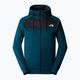 Pánska mikina The North Face Reaxion Fleece midnight petrol dark heather/asphalt grey 5