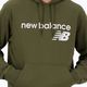 Pánska mikina New Balance Core Fleece Hoodie dark moss 4
