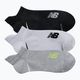 Ponožky New Balance Running Repreve No Show Tab  3 páry šedé/biele/čierne 2