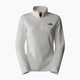 Dámska mikina The North Face 100 Glacier 1/4 Zip white dune/npf 4