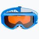 Detské lyžiarske okuliare Alpina Piney blue matt/orange 2
