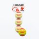 HEAD Tip detské tenisové loptičky 3 ks červená/žltá 578113 2