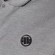 Pánske polo tričko Pitbull West Coast Polo Slim Logo grey/melange 3
