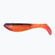 Gumová návnada Relax Hoof 2.5 Red Tail 4 ks transparentná oranžovo-hologramová trblietka BLS25-S122R-B
