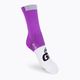 ASSOS GT C2 cyklistické ponožky fialovo-biele P13.60.700.4B