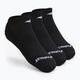 Babolat Invisible tenisové ponožky 3 páry čierne 5UA1461