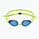 Detské plavecké okuliare arena Tracks JR modré/biele/fluoyellow 2