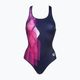 Dámske jednodielne plavky arena Swim Pro Back L navy blue/pink 002842/700 4