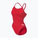 Dámske jednodielne plavky arena Team Challenge Solid red 4766 4
