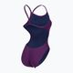 Dámske jednodielne plavky arena Team Challenge Solid purple 4766 5