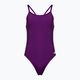 Dámske jednodielne plavky arena Team Challenge Solid purple 4766