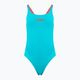 Dámske jednodielne plavky arena Team Swim Tech Solid blue 4763/84