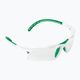 Squashové okuliare Tecnifibre bielo-zelené 54SQGLWH21