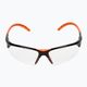 Okuliare na squash Tecnifibre čierno-oranžové 54SQGLBK21 3