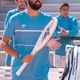 Detské tenisové tričko Tecnifibre Team Tech Tee modré 22TETEAZ3D 5