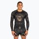 Venum Santa Muerte Dark Side pánsky rashguard s dlhým rukávom black/brown