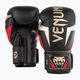 Boxerské rukavice Venum Elite čierne/zlaté/červené 5