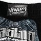 Tréningové šortky Venum Attack Muay Thai čierna/strieborná 4