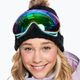 Dámske snowboardové okuliare ROXY Popscreen NXT J 2021 true black ubuda/nxt varia ml green 4