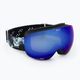 Dámske snowboardové okuliare ROXY Popscreen Cluxe J 2021 true black akio/sonar ml revo blue
