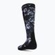 Dámske ponožky na snowboard ROXY Paloma 2021 true black black flowers 2