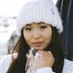Dámska snowboardová čiapka ROXY Chloe Kim Beanie bright white 8