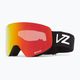VonZipper Encore black satin/wildlife fire chrome snowboardové okuliare 5